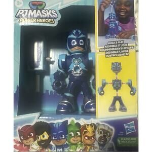 PJ Masks Power Heroes Buildable Heroes, Catboy Action Figure Toy Hasbro 3+